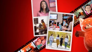 Abrazando al panda: Detrás de Red