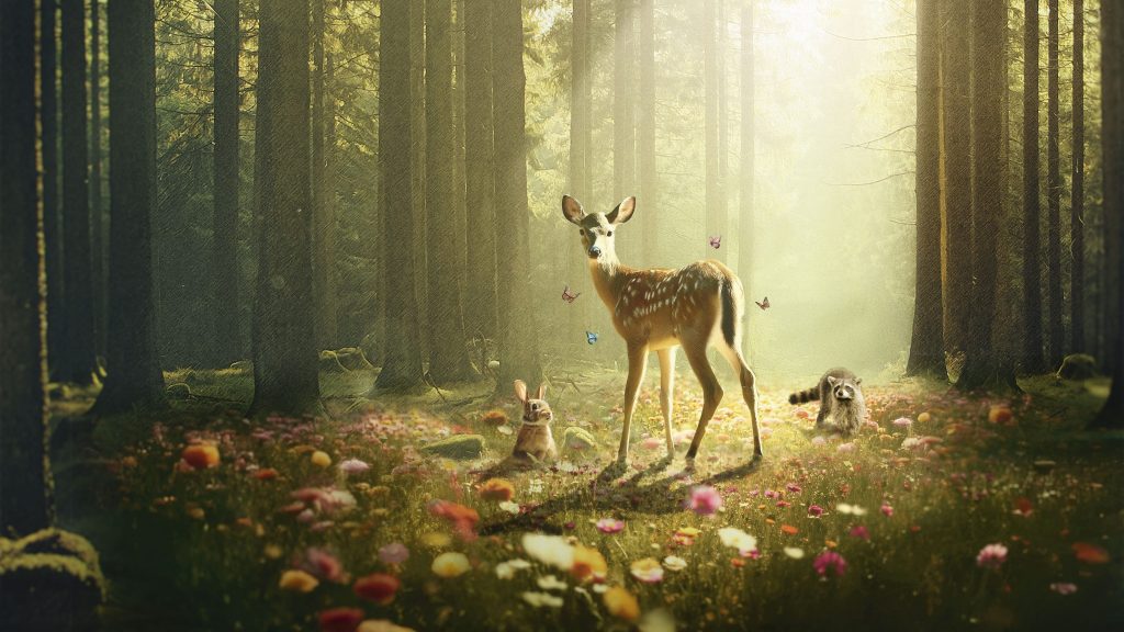 Bambi, una aventura en el bosque