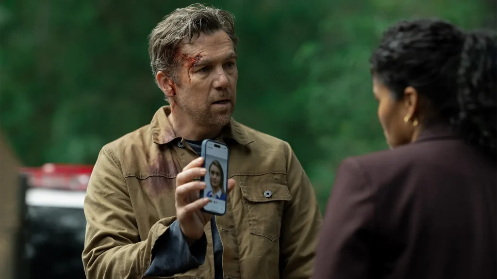 Patrick Brammall y Zahra Newman